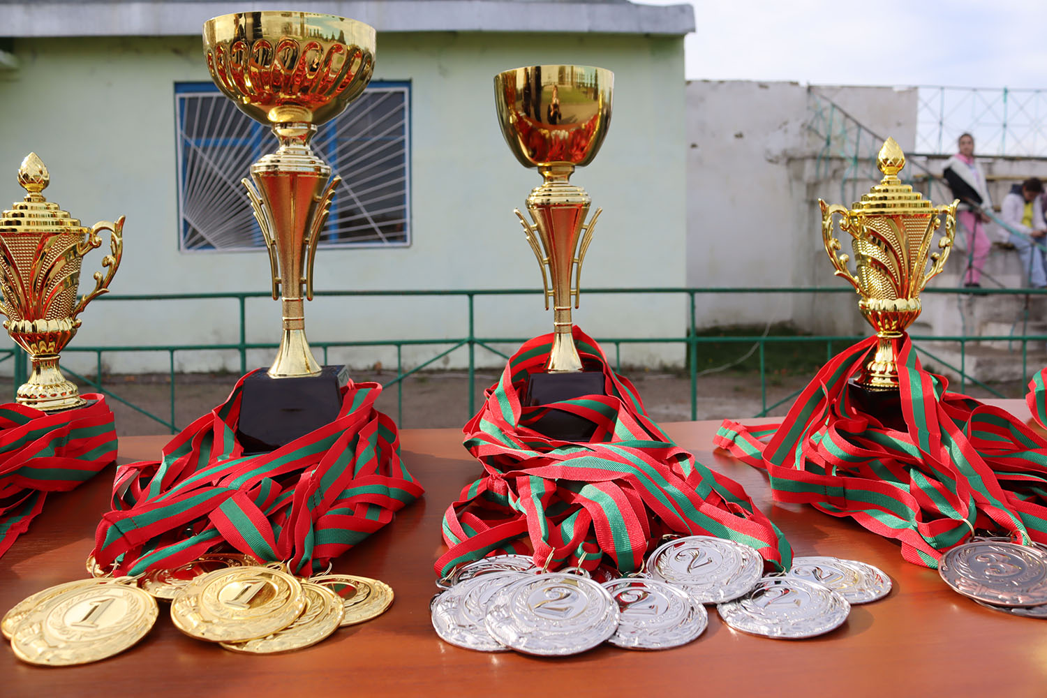 Кожаный мяч