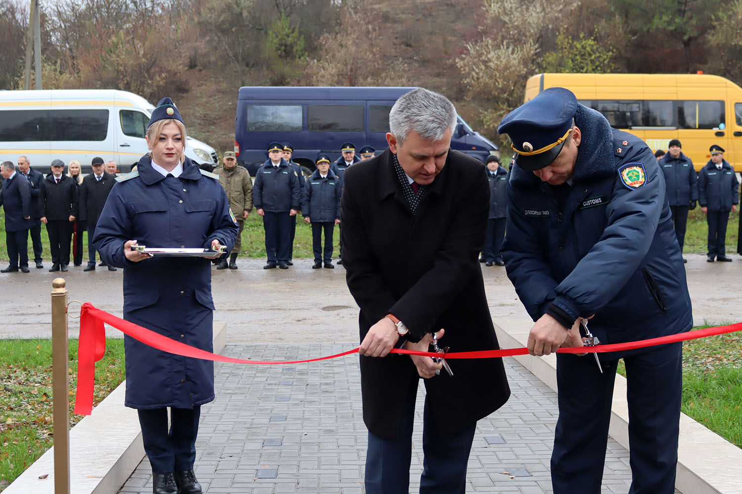 открытие пограничных столбов