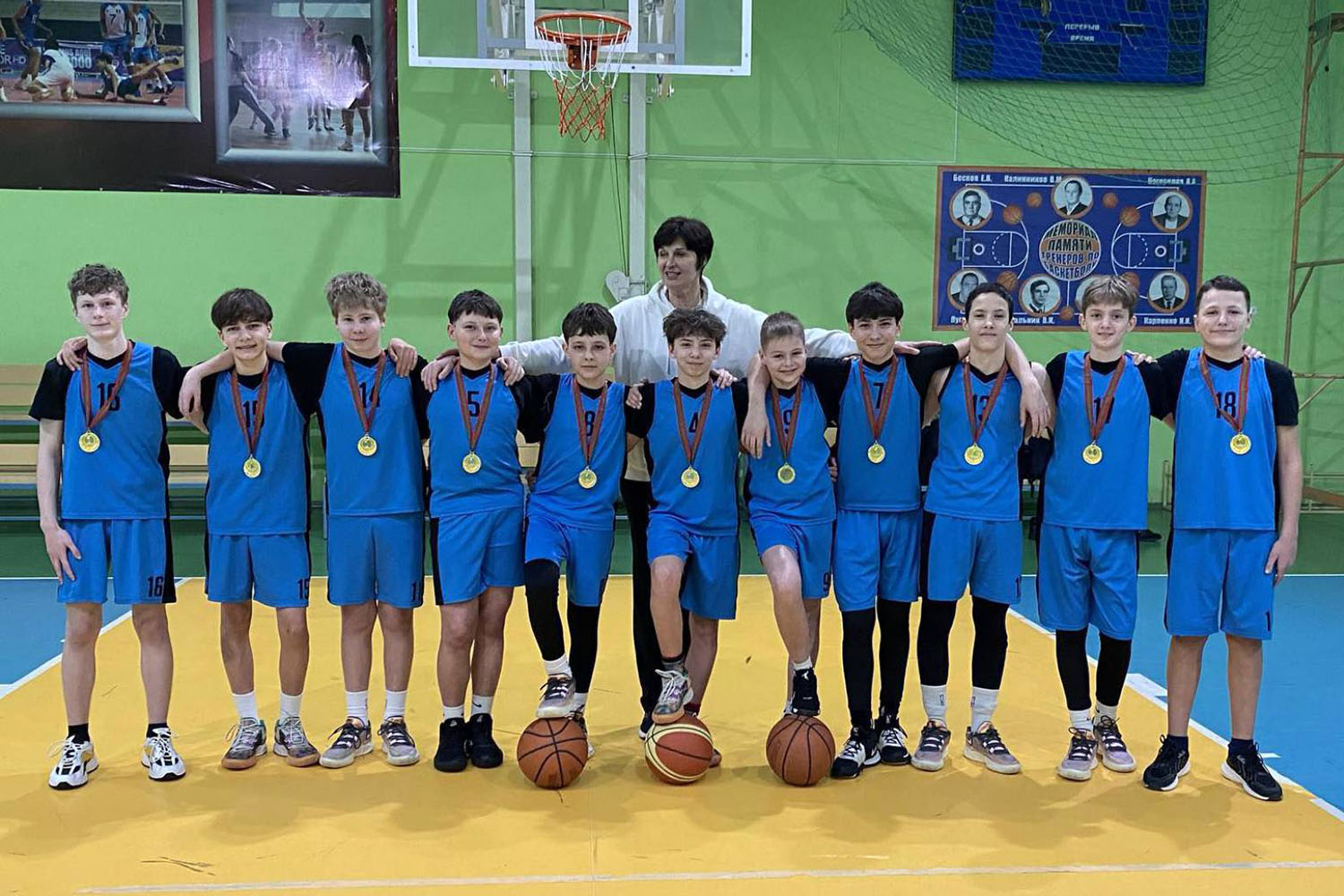 баскетболисты