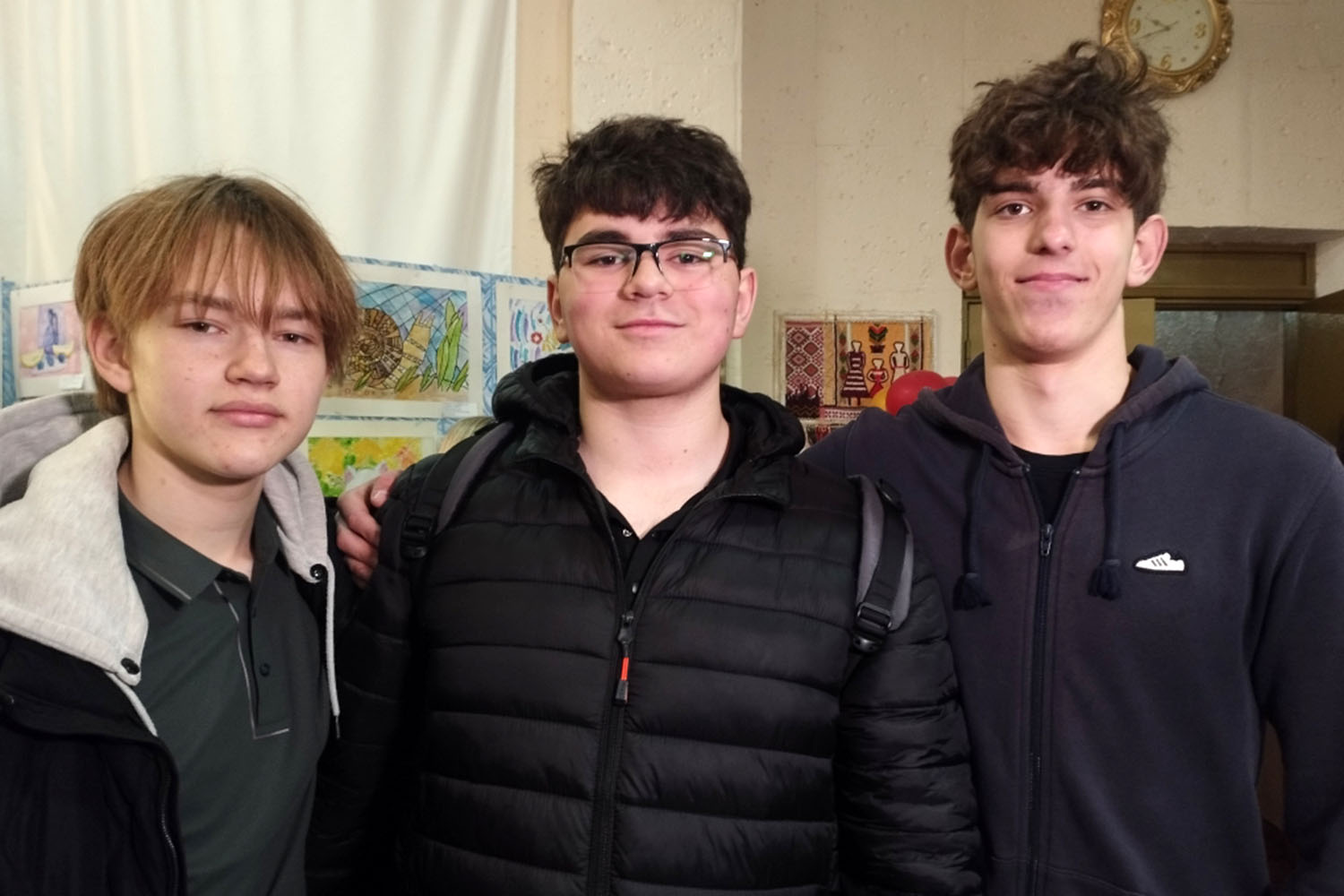 учащиеся гимназии