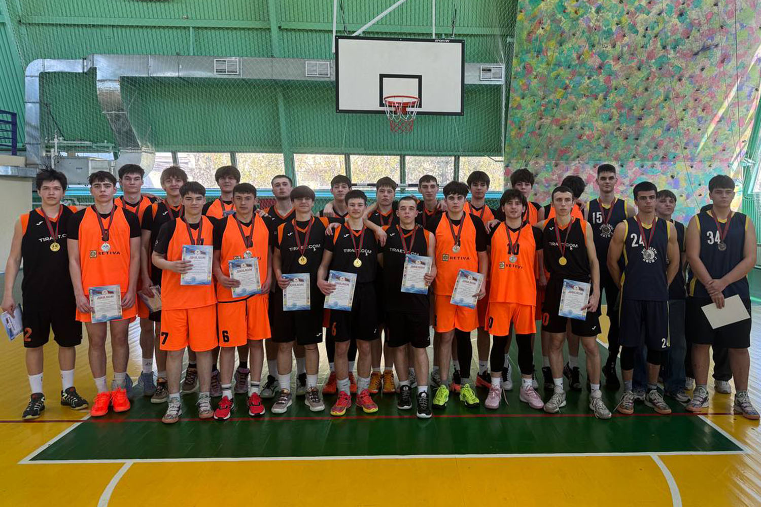 баскетболисты