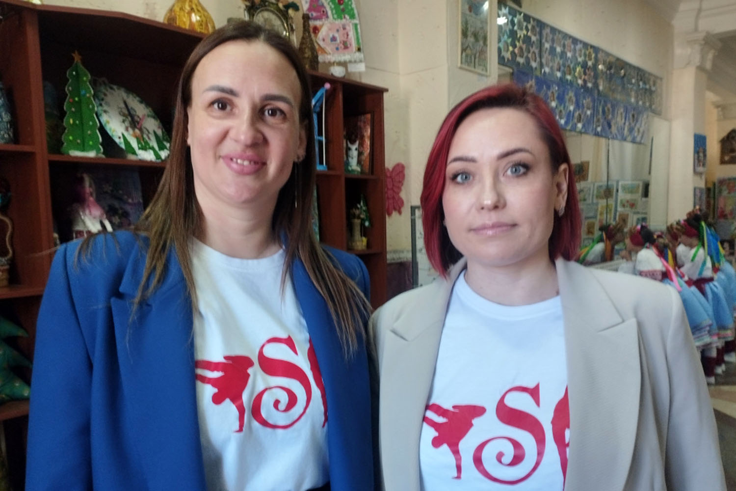 Олеся Поприцак и Александра Козлова